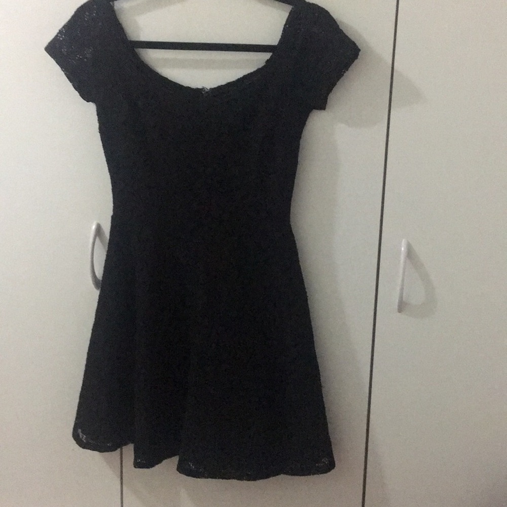 Black lace Forever 21 mini dress